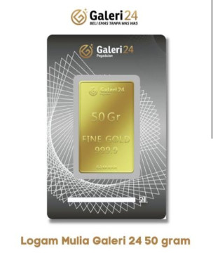 Ilustrasi emas buatan Galeri24. [Int]